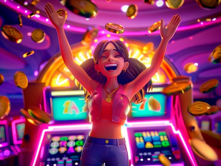 Adventures Beyond Wonderland slot game interface on slot padangtoto showing reels, paytable, and stake selector